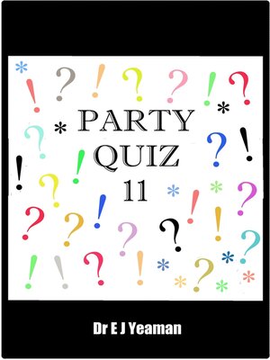 cover image of Party Quiz 11